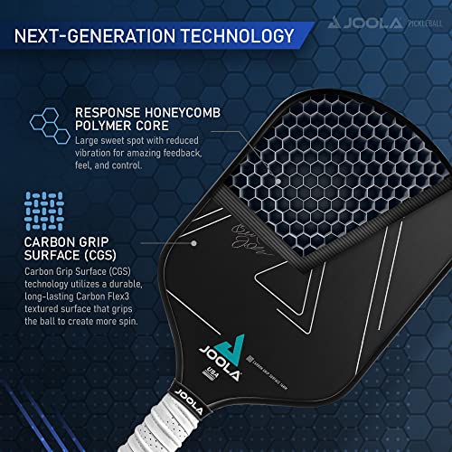 JOOLAPickleball Paddle for Beginners with Ergonomic Design and Shock Absorbing Grip, Suitable for Indoor and Outdoor Pl - Image 4