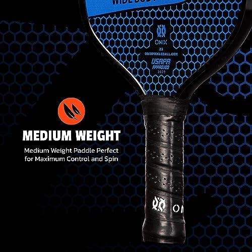 Onix Graphite MOD Z5 Carbon Fiber Pickleball Paddles for BeginnersComfortable Cushioned Grip 16x38 Inches