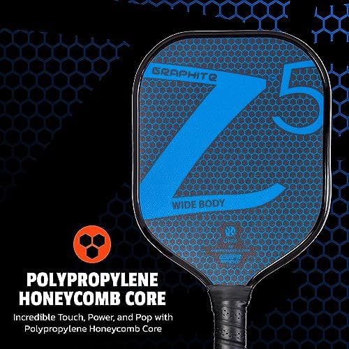 Onix Graphite MOD Z5 Carbon Fiber Pickleball Paddles for BeginnersComfortable Cushioned Grip 16x38 Inches