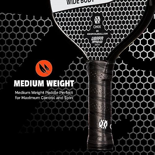 Onix Graphite MOD Z5 Carbon Fiber Pickleball Paddles for BeginnersComfortable Cushioned Grip 16x38 Inches