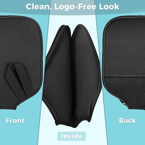 Pickleball Paddle Cover: Universal Case Size 8.6 x 1|2 Inches - Protect Your Racket, Compatible with Most USAPA Standard
