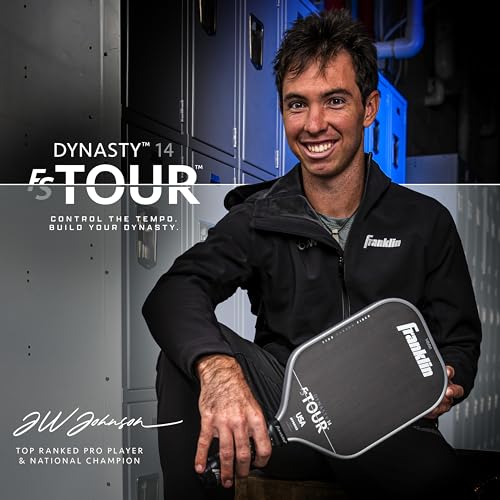 Franklin Sports FS Tour Series Paddle USA Pickleball Gray Blue Pink - Image 4