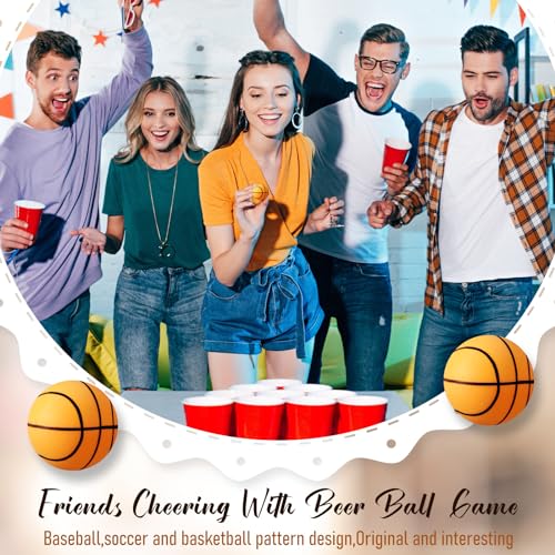 Leitee Table Tennis Balls 40 mm Sport Theme for Indoor Outdoor Games (Basketball)
Leitee 36 Pcs Table Tennis Balls 40 - Image 5