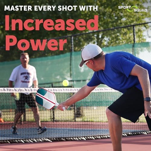 Pickleball Paddles Set of 2 and Single - Lightweight, Durable & High-Performance Playability - USA Team-Developed Racket