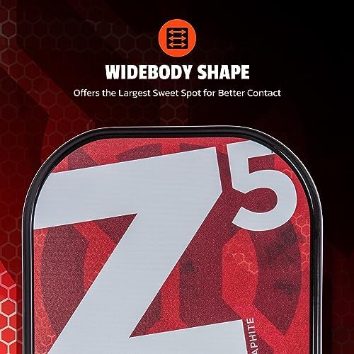 Onix Graphite MOD Z5 Carbon Fiber Pickleball Paddles for BeginnersComfortable Cushioned Grip 16x38 Inches