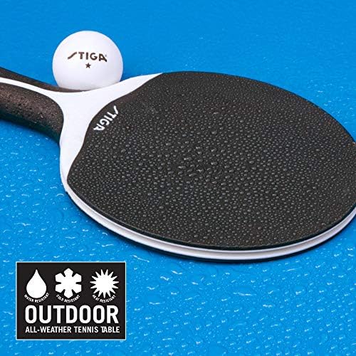 Stiga XTR Professional Outdoor Table Tennis Table - All Weather Aluminum Waterproof - Outdoor & Indoor - Easy Assembly -