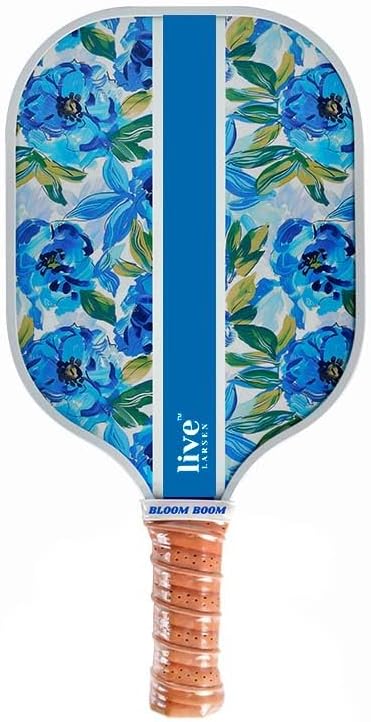Premium Pickleball Paddle Racket - Durable Fiberglass - Women - Court Achievements - Sweatproof Grip - Free Cover - Uni