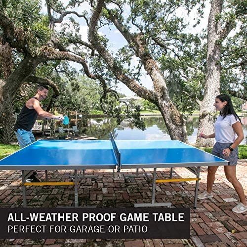 Stiga XTR Professional Outdoor Table Tennis Table - All Weather Aluminum Waterproof - Outdoor & Indoor - Easy Assembly -