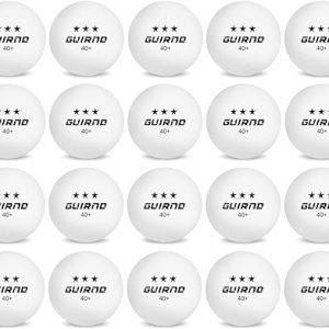 20 Pack Ping Pong Balls, 3 Star Table Tennis Balls, 40+ Pong Ball Competition and Recreational Play