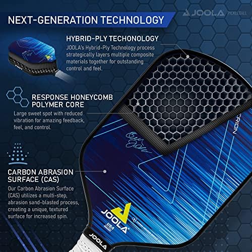 JOOLA Ben Johns Hyperion Pickleball Paddle - USAP Approved - Increased Power and Spin | JOOLA Ben Johns Hyperion Pickle