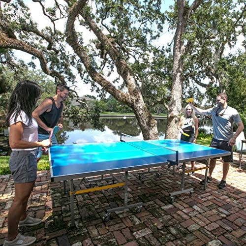 Stiga XTR Professional Outdoor Table Tennis Table - All Weather Aluminum Waterproof - Outdoor & Indoor - Easy Assembly -