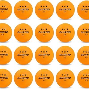 20 Pack Ping Pong Balls, 3 Star Table Tennis Balls, 40+ Pong Ball Competition and Recreational Play