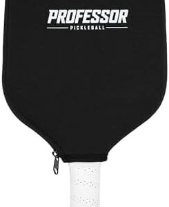 Professor Pickleball Paddle Neoprene Cover - Travel & Protection - Pickleball Players - Prevents Scratches & Dents