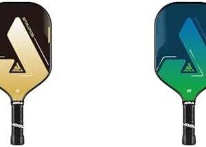 JOOLA Green & Gold Stratos Rackets for Beginner & Intermediate Players - Lightweight & Durable Pickleball Paddle 2-Pack