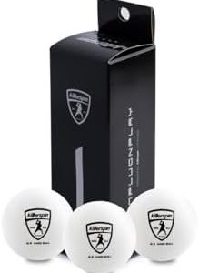 Killerspin 4-Star Ping Pong Balls for Tournament Play | ITTF Quality 40mm Competition Ping Pong Balls | Championship Qu