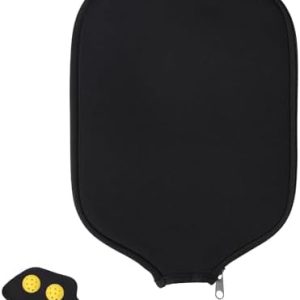Pickleball Racquet Cover 8.6x1|2 Neoprene Sleeve Storage Bag People's Needs Compatible USAPA Standard