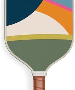 Recess Premium Pickleball Paddle - Strong & Durable Fiberglass Surface, Lightweight & USAPA Approved - For Tournament or