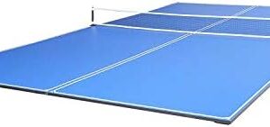 JOOLA Regulation Ping Pong Table Top with Net for Pool Tables - Converts Billiards to Ping Pong - Includes Foam Padding