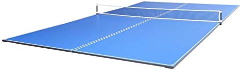 JOOLA Regulation Ping Pong Conversion Top with Net Set for Pool Tables - Perfect for Home or Club Use - Quick Setup wit