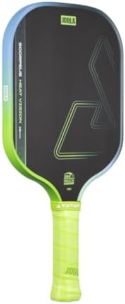 JOOLA Vision Textured Carbon Grip Pickleball Paddle for Maximum Spin and Control - Polypropylene Honeycomb Core 16mm JOO