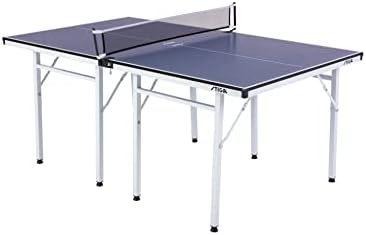 Stiga Space Saver Compact Ping Pong Table Separate Table Halves Regulation Height No Assembly Required