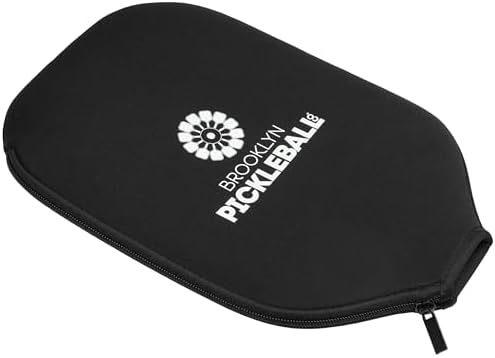 Brooklyn Pickleball Co. Protective Pickle Ball Paddle Cover | 13mm or 14mm Paddles up to 8" Wide | Single Case | Racket
