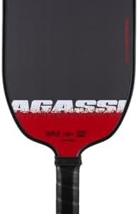 Joola Agassi Edge SS25 16mm Tennis Racket For Adults Tournament Matches Lightweight DurableTitanium String Technology Su