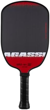 Joola Agassi Edge SS25 16mm Tennis Racket For Adults Tournament Matches Lightweight DurableTitanium String Technology Su