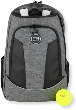 Pickleball Backpack Men Women Flight Level Fits 4 Paddles Shoe Compartment Fence Hook Storage Pockets Water Bottles Pick