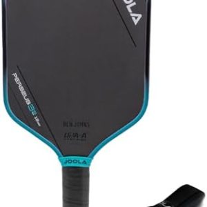 JOOLA 3S Pickleball Paddles - Raw Carbon Fiber Surface - UPA-A Certified - Elongated, Wide Body & Aero Curve Designs - H