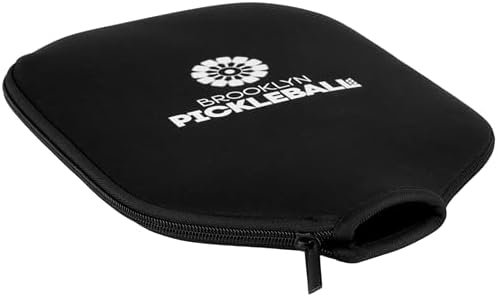 Brooklyn Pickleball Co. Protective Pickle Ball Paddle Cover | 13mm or 14mm Paddles up to 8" Wide | Single Case | Racket