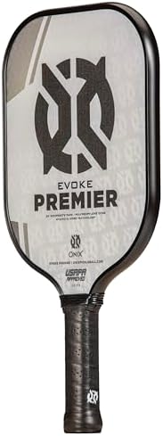 Onix Evoke Premier Professional Tournament Pickleball Paddle Composite Face Impact Paddle Shape for Elite Players in Tou