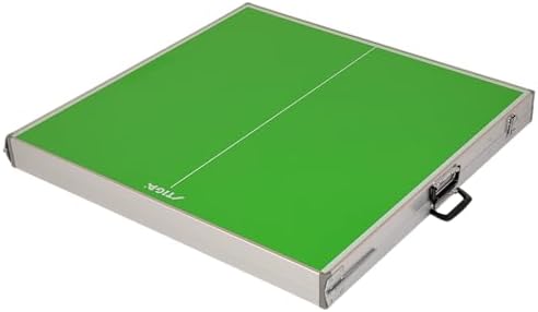 Stiga Space Saver Compact Ping Pong Table Separate Table Halves Regulation Height No Assembly Required