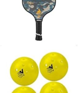 JOOLA Journey Pickleball Paddle - Fiberglass Graphite Surface for Power - USAPA Approved, Lightweight w/Increased Contro