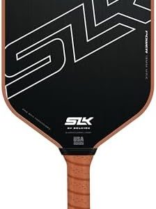 Selkirk Sport SLK Halo Raw Carbon Fiber Pickleball Paddle | Designed in The USA | T700 Raw Carbon Fiber Power