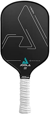 JOOLA Vision Pickleball Paddle - Maximum Spin and Control with Textured Carbon Grip | Polypropylene Honeycomb Core | Ava
