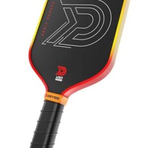 Pickleball Paddles - Professional Carbon Fiber Paddle with Honeycomb Core - Lightweight Precision & Enhanced Shock Absor