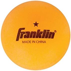 Franklin Sports Ping Pong Balls Official Size Weight White 40mm Table Tennis Durable High Performance 12 Count Pack of 1