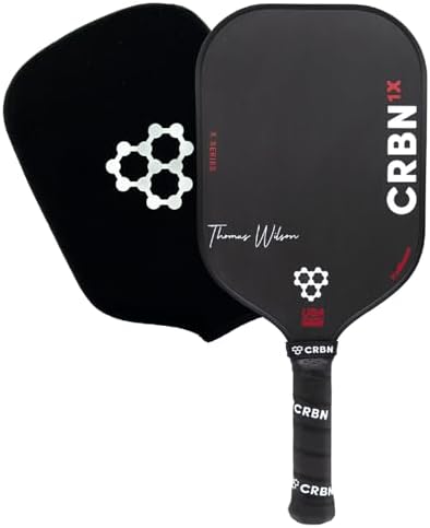 CRBN Pickleball X Series Power Paddle - Carbon Fiber Pickaxe for Enhanced Performance