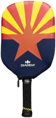 Diadem Pickleball Paddle Cover | Durable Protection | Universal Fit for All Diadem Paddles
