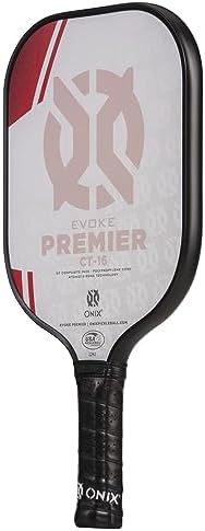 Onix Evoke Premier Professional Tournament Pickleball Paddle Composite Face Impact Paddle Shape for Elite Players in Tou
