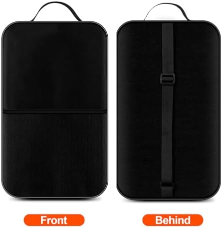 Pickleball Paddle Cover with Pocket Fits 2 Paddles & 4 Balls - Extra Storage Space Zipper Closure Waterproof Material