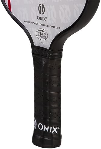 Onix Evoke Premier Professional Tournament Pickleball Paddle Composite Face Impact Paddle Shape for Elite Players in Tou
