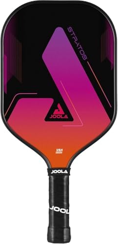 JOOLA Pink & Lavender Stratos Rackets 2-Pack Picks, USAPA Approved, Fiberglass & Honeycomb Core, Lightweight & Durable P