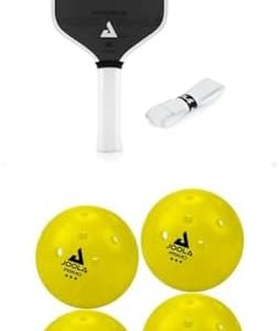 JOOLA Perseus MOD TA 15 Pro Pickleball Paddle (16mm, Gen 3 Core, Carbon Surface, USAPA Approved) JOOLA Primo 4-Pack 3-