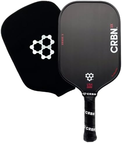 CRBN Pickleball X Series Power Paddle - Carbon Fiber Pickaxe for Enhanced Performance