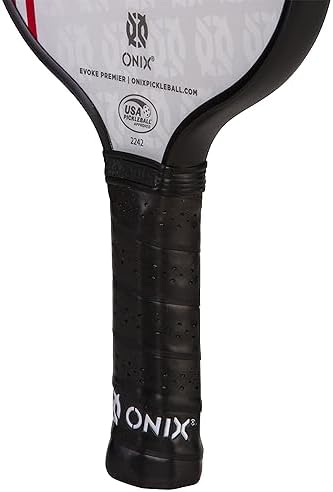 Onix Evoke Premier Professional Tournament Pickleball Paddle Composite Face Impact Paddle Shape for Elite Players in Tou