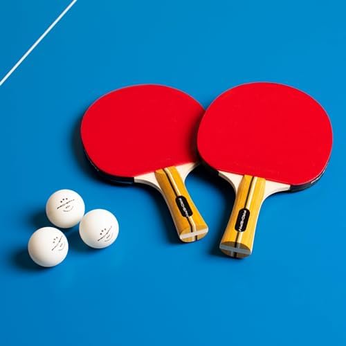 Pro-Spin 3-Star Premium White Ping Pong Balls - High-Performance 40+ ABS | Ultimate Durability for Indoor & Outdoor Play