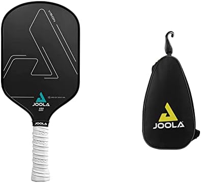 JOOLA Vision Pickleball Paddle - Maximum Spin and Control with Textured Carbon Grip | Polypropylene Honeycomb Core | Ava