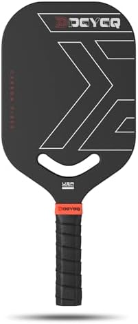 Carbon Fiber Pickleball Paddle, Increase Power for Ultimate Spin & Consistency | Premium Carbon Fiber Pickleball Paddle